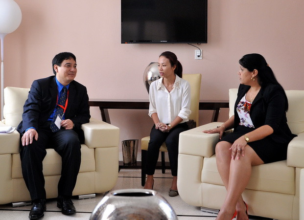 Đoàn đại biểu Đoàn Thanh niên Cộng sản Hồ Chí Minh thăm Cuba ảnh 1