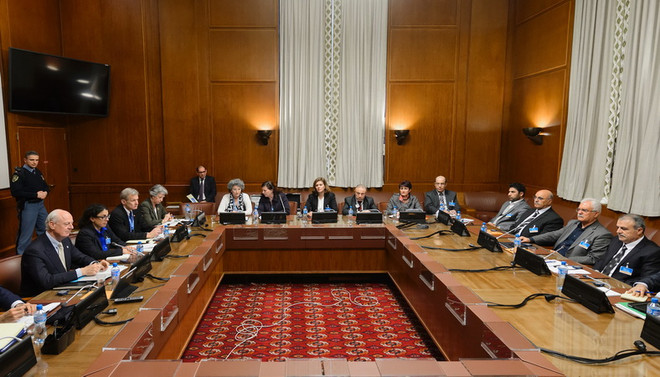 Thủ lĩnh đối lập Syria gấp rút đến Geneva dự đàm phán hòa bình ảnh 1