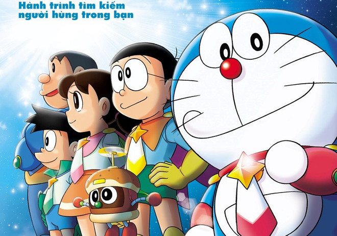 Cùng chú mèo máy Doraemon bảo vệ vũ trụ trong tập phim mới ảnh 1