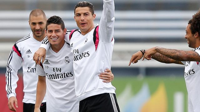 Cristiano Ronaldo bác tin đồn bất đồng với James Rodriguez ảnh 1