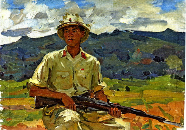 Triển lãm tranh về Việt Nam của Họa sỹ Công huân Liên xô ảnh 1