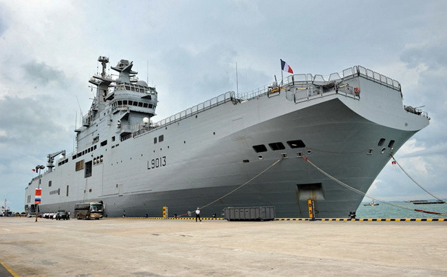 Pháp tuyên bố chưa đủ điều kiện giao tàu chiến Mistral cho Nga ảnh 1