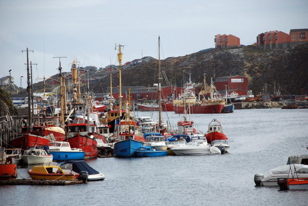 Cảng thành phố Nuuk, thủ đô của Greenland (Nguồn: AFP) Liên minh châu Âu hỗ trợ phát triển bền vững tại Greenland ảnh 1