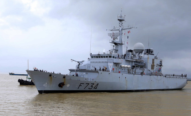 Tàu Tuần dương Vendémiaire của Pháp thăm thành phố Đà Nẵng ảnh 1