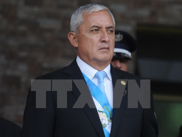 Quốc hội Guatemala tước quyền miễn trừ của Tổng thống Molina ảnh 1