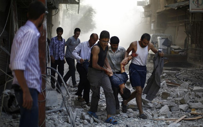 Đánh bom ở miền Bắc Syria, hàng chục người thương vong ảnh 1