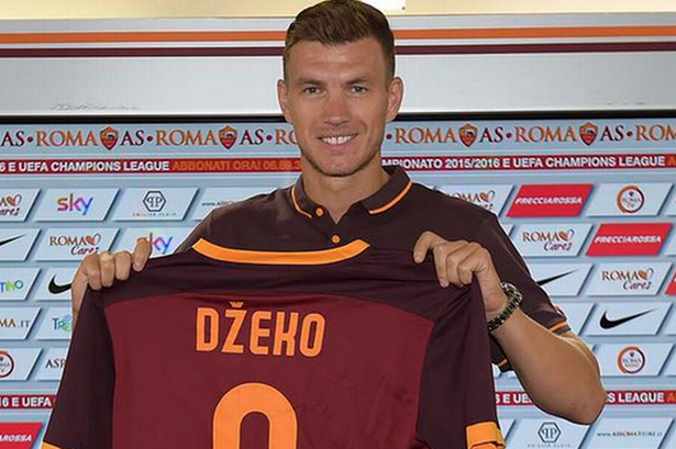 Edin Dzeko chính thức gia nhập Roma bằng hợp đồng cho mượn ảnh 1