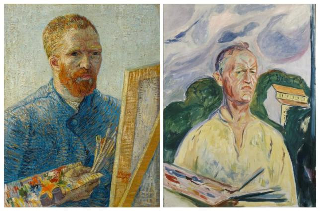 Cuộc "gặp gỡ" lịch sử giữa 2 danh họa Van Gogh và Edvard Munch ảnh 1