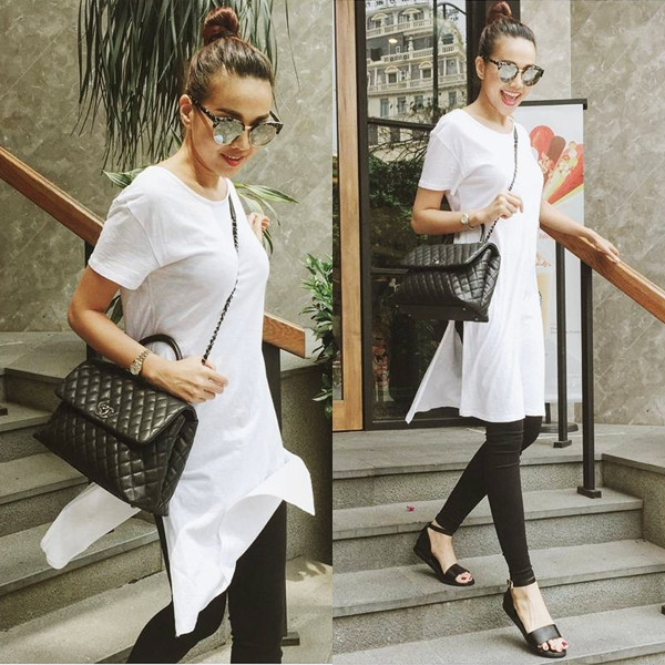 Kiều nữ Việt đua nhau lăng xê xu hướng denim mùa Thu Đông ảnh 7