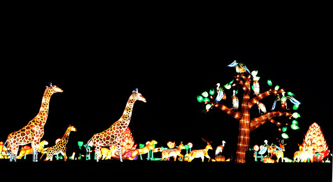 [Photo] Lung linh lễ hội đèn lồng Trung Hoa tại nước Anh ảnh 1