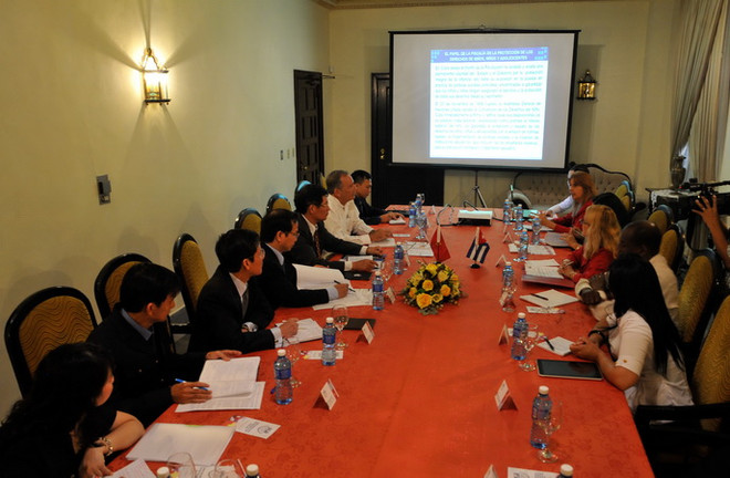 Việt Nam và Cuba trao đổi kinh nghiệm trong lĩnh vực kiểm sát ảnh 1