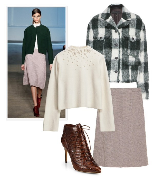 Cá tính trong ngày Đông với sự kết hợp chân váy và boots ảnh 10