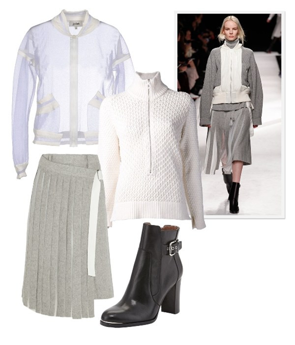 Cá tính trong ngày Đông với sự kết hợp chân váy và boots ảnh 14