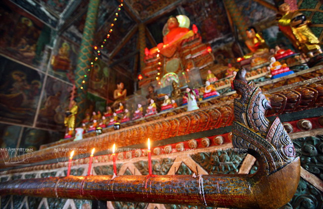 Chùa Xiên Cán - lộng lẫy kiến trúc Khmer của Bạc Liêu ảnh 10