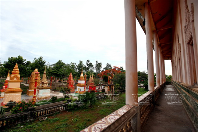 Chùa Xiên Cán - lộng lẫy kiến trúc Khmer của Bạc Liêu ảnh 13