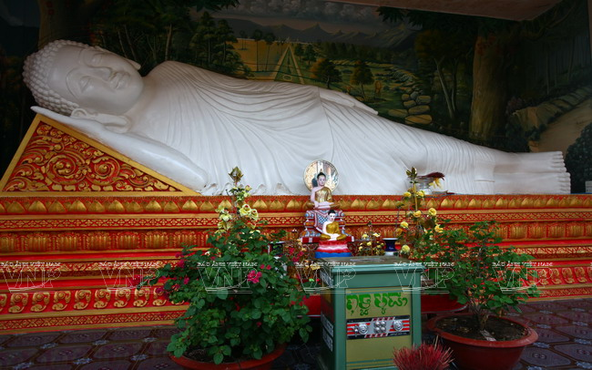 Chùa Xiên Cán - lộng lẫy kiến trúc Khmer của Bạc Liêu ảnh 9