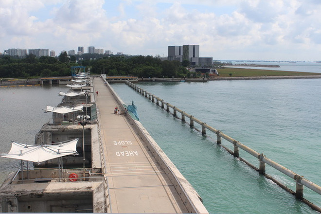 Marina Barrage: Kỳ quan xây dựng giữa trung tâm Singapore ảnh 1
