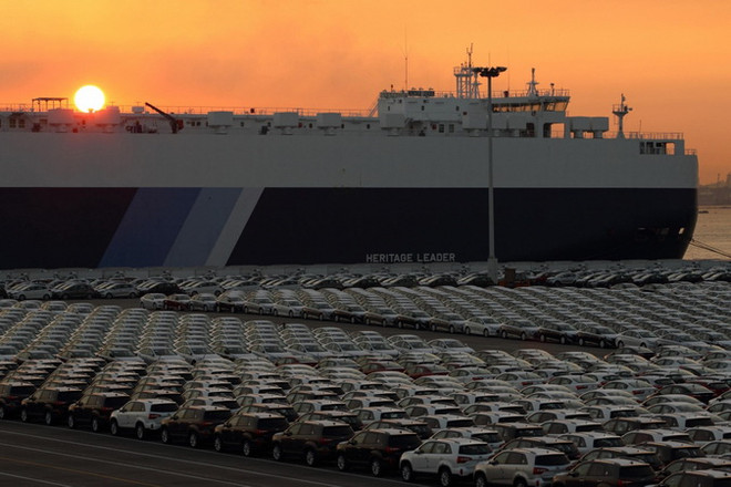 Hàn Quốc: Kim ngạch xuất khẩu đạt mức cao kỷ lục trong năm 2014 ảnh 1