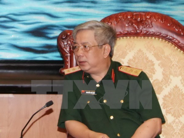 Thượng tướng Nguyễn Chí Vịnh tiếp Đại sứ Ấn Độ Preeti Saran ảnh 1