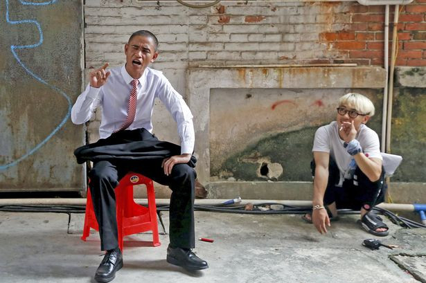 Trung Quốc thậm chí có thể "nhái" cả Tổng thống Mỹ Obama ảnh 4