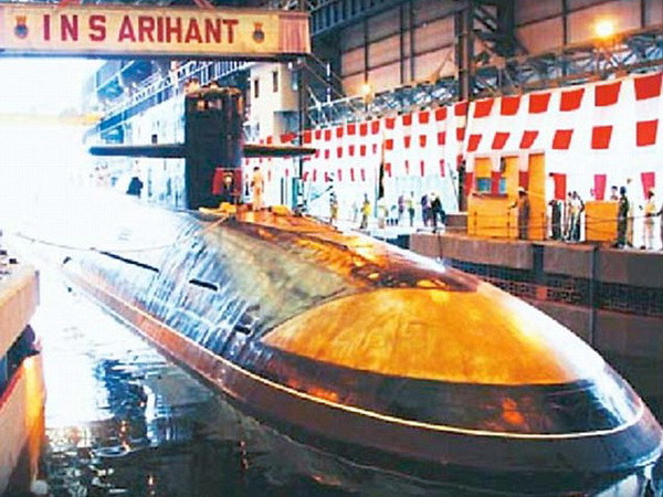 Ấn Độ chạy thử nghiệm tàu ngầm hạt nhân nội địa INS Arihant ảnh 1