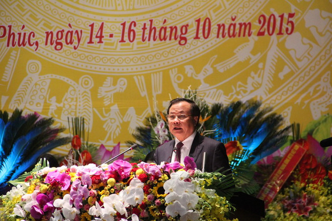 Khai mạc Đại hội đại biểu Đảng bộ tỉnh Vĩnh Phúc lần thứ XVI ảnh 1