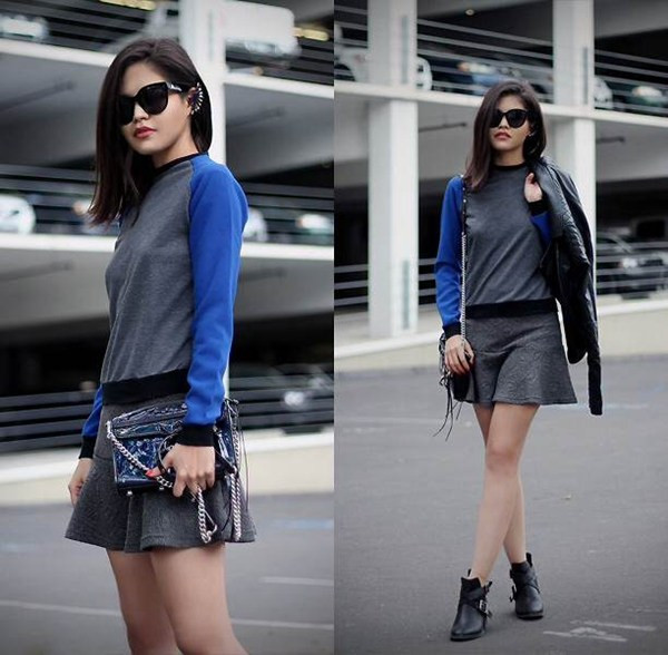 Bật mí cách phối đồ đặc biệt cùng sắc xanh cobalt nổi bật ảnh 3