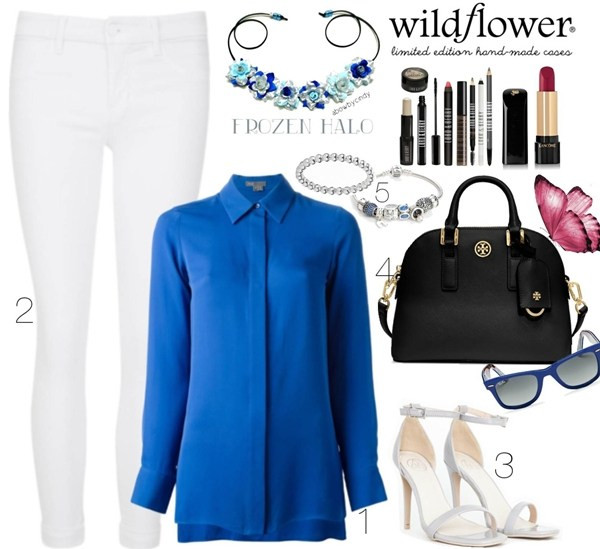 Bật mí cách phối đồ đặc biệt cùng sắc xanh cobalt nổi bật ảnh 15