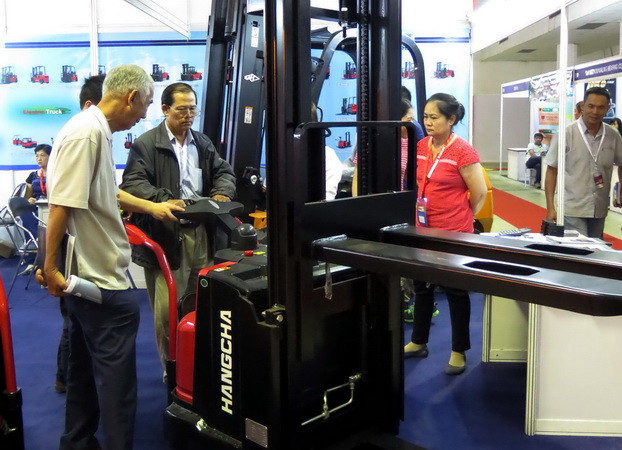 Triển lãm quốc tế máy móc thiết bị 2015 khai mạc tại TPHCM ảnh 1