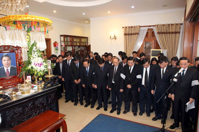 Hình ảnh tại lễ Truy điệu ông Nguyễn Bá Thanh ở Đà Nẵng ảnh 3