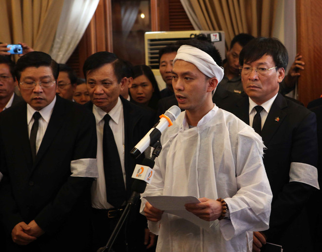 Hình ảnh tại lễ Truy điệu ông Nguyễn Bá Thanh ở Đà Nẵng ảnh 4