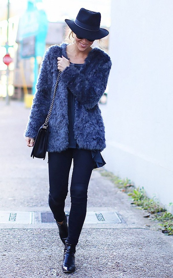 Cá tính xuống phố mùa Đông năm nay với mũ vành tròn nhỏ ảnh 7