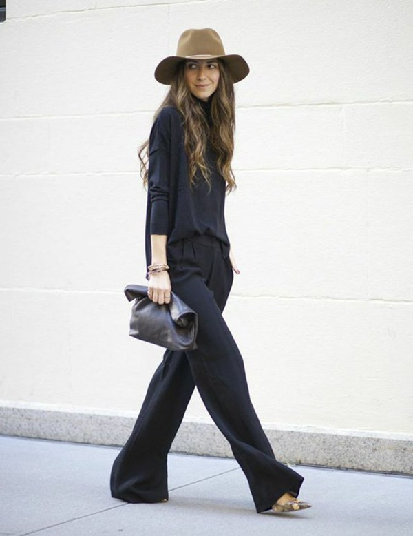 Cá tính xuống phố mùa Đông năm nay với mũ vành tròn nhỏ ảnh 5