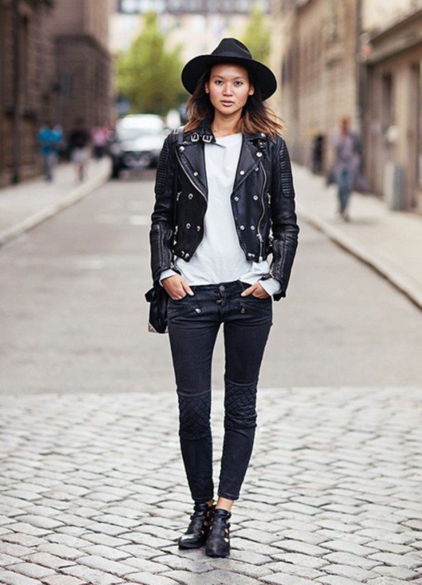 Cá tính xuống phố mùa Đông năm nay với mũ vành tròn nhỏ ảnh 9