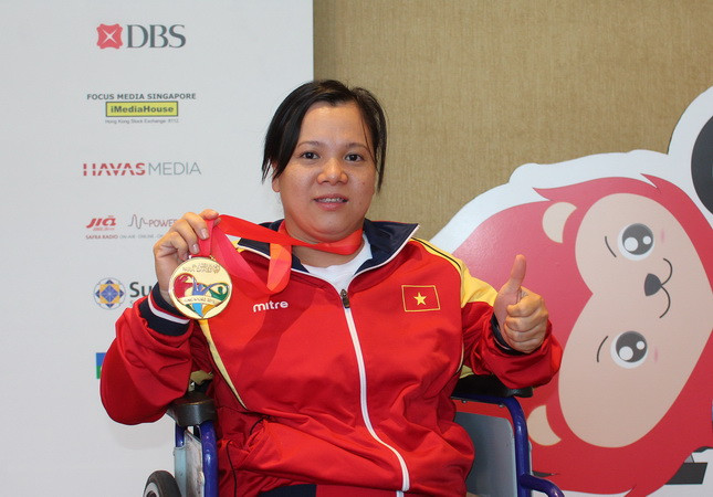 ASEAN Para Games 8: Cử tạ Việt Nam vượt chỉ tiêu huy chương vàng ảnh 1