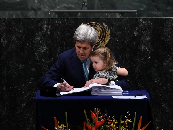 175 nước trên thế giới ký Hiệp định Paris về biến đổi khí hậu ảnh 1