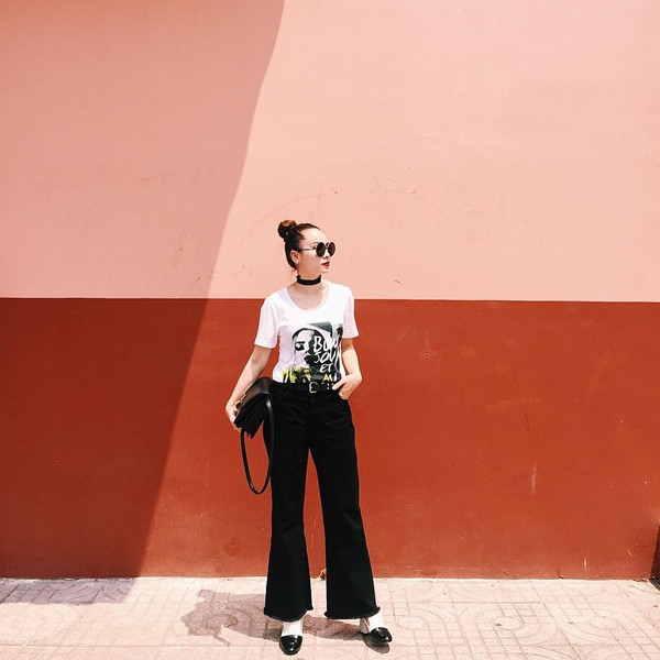 Mỹ nhân Việt "thắp sáng" street style ngày nắng lên ảnh 8