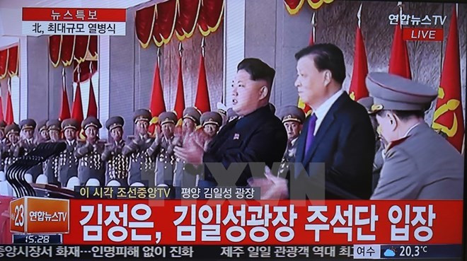 Truyền hình Triều Tiên xóa mặt quan chức cấp cao Trung Quốc ảnh 1