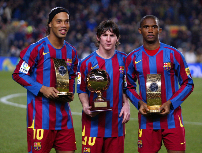 CLB Thổ Nhĩ Kỳ gây sốc khi muốn tái hợp Ronaldinho, Eto’o và Messi ảnh 1