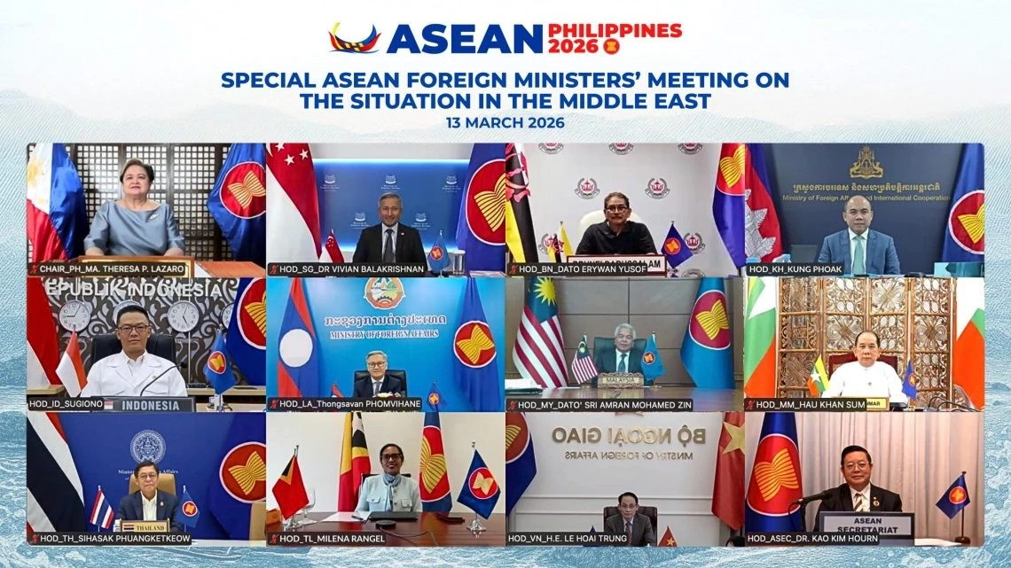 Hội nghị Bộ trưởng Ngoại giao ASEAN đặc biệt về tình hình Trung Đông