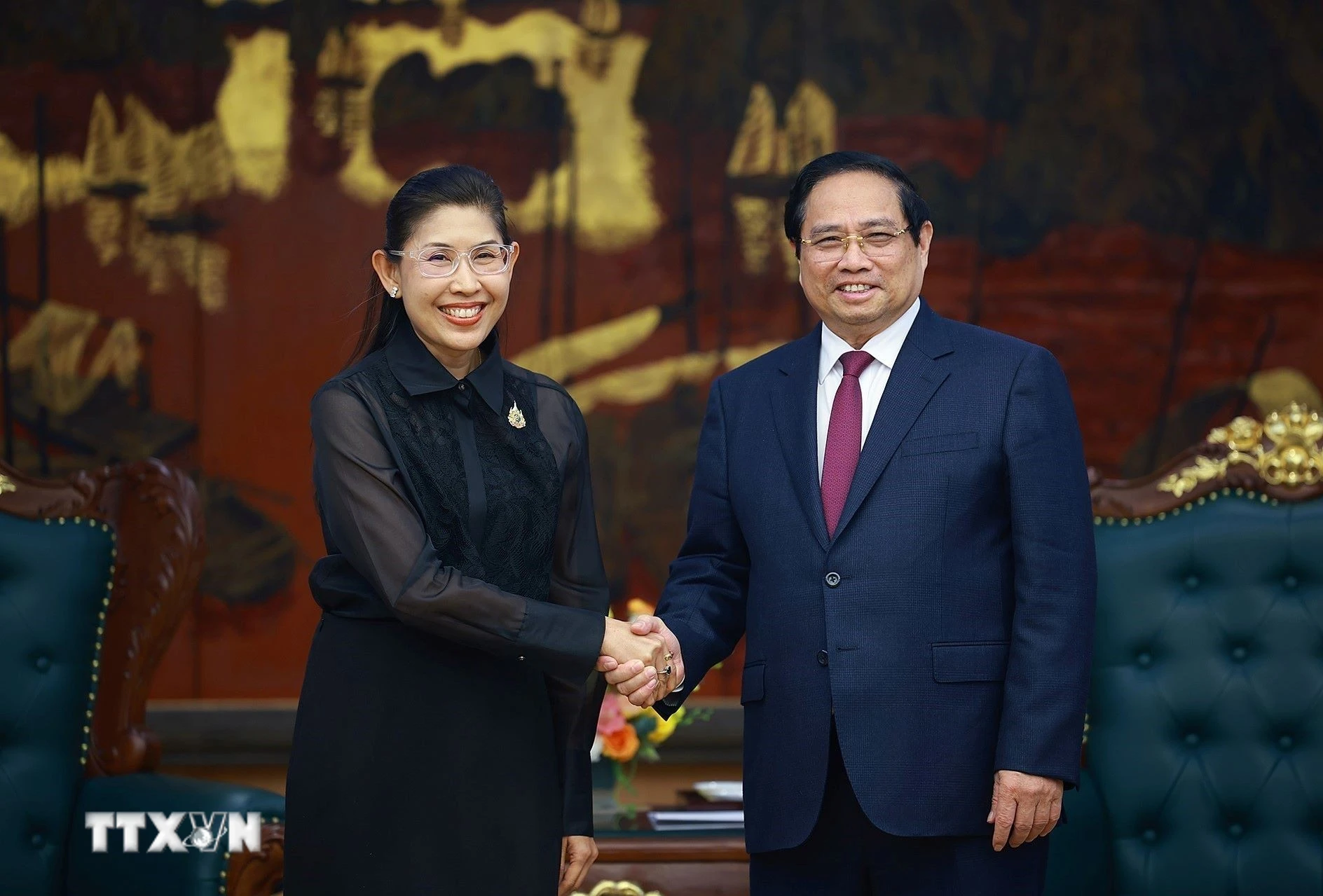 Thủ tướng Phạm Minh Chính tiếp Đại sứ Thái Lan tại Việt Nam