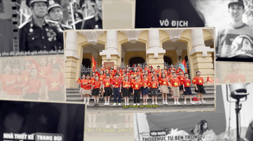 “Yêu nước theo cách của bạn” khơi gợi mỗi người Việt bày tỏ lòng yêu nước theo cách của riêng mình. (Ảnh chụp màn hình)