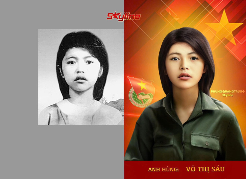 Công nghệ AI 'hồi sinh' hình ảnh những anh hùng thiếu niên của dân tộc 