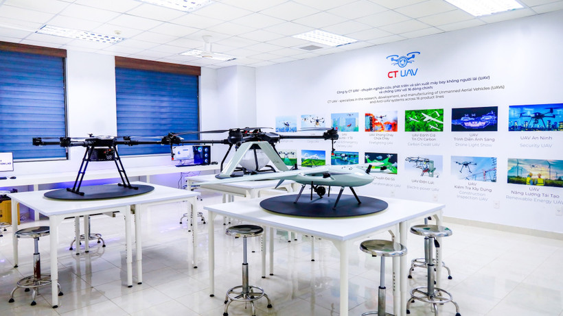 UAV & Robot Agritech Innovation Lab đặt tại Khu phức hợp phòng thí nghiệm (RLC) Đại học Cần Thơ. (Ảnh: CT Group)