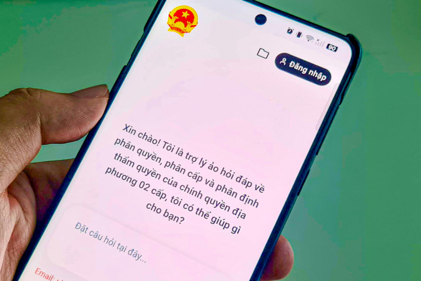 Trợ lý ảo sẵn sàng hỗ trợ 1,5 triệu cán bộ, công chức sau sáp nhập tỉnh ngày 1/7