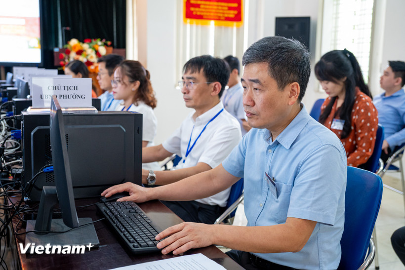 Bộ Nội vụ tiếp tục ban hành hướng dẫn sắp xếp tổ chức bộ máy và đơn vị hành chính. (Ảnh: PV/Vietnam+)