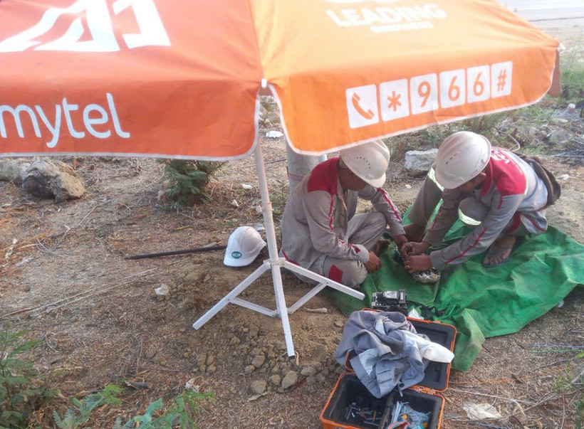 Viettel Myanmar đã nhanh chóng khôi phục liên lạc. (Ảnh: MyTel)