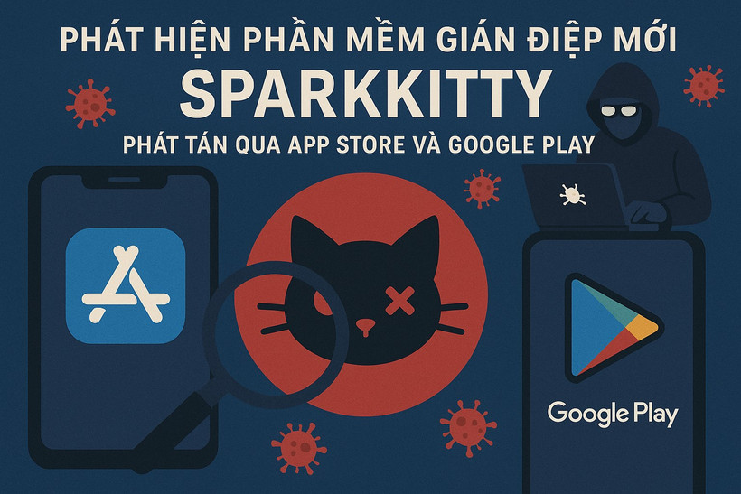 Phát hiện phần mềm gián điệp mới nhắm vào người trên App Store và Google Play