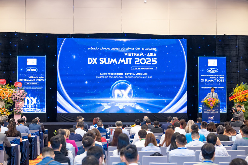 Toàn cảnh Vietnam-Asia DX Summit 2025. (Ảnh: Minh Sơn/Vietnam+)