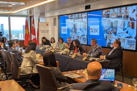 Diễn đàn Doanh nghiệp Việt Nam-Canada 2026. (Ảnh: BCT/Vietnam+)